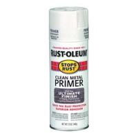 RUST-OLEUM STOPS RUST 7780830 Primer Spray White Flat/Matte 12 oz
