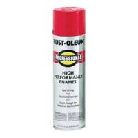 RUST-OLEUM 7564838 High Performance Enamel Spray Paint Gloss Safety Red