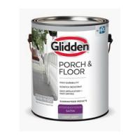 Glidden 3034F Paint and Primer, Satin, Light Gray, 1 gal