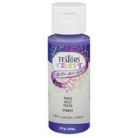 TESTORS 292425A Craft Paint Matte Purple 2 oz Bottle