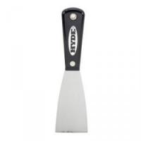 HYDE Black and Silver 02300 Putty Knife 2 in W Blade HCS Blade Nylon Handle