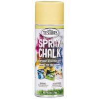 TESTORS 307591 Spray Chalk Flat Matte Yellow 6 oz Aerosol Can