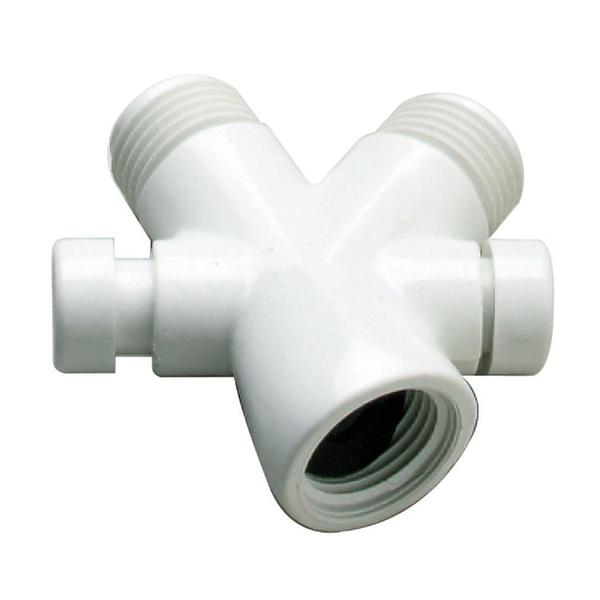Diverter valve white.