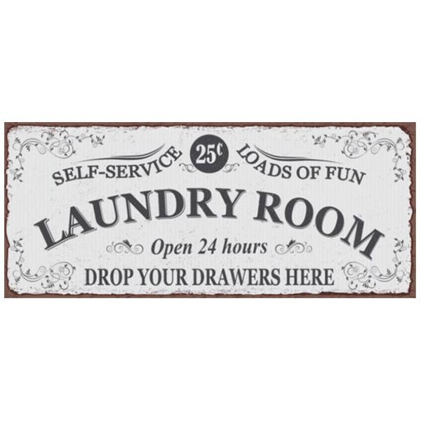 Drop your Drawers Here Laundry room mat 24 in x 56 in