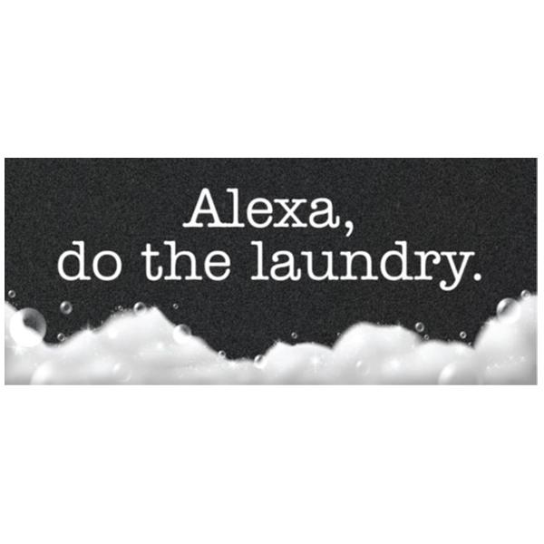 Alexa do the laundry Laundry room mat 24 in x 56 in.