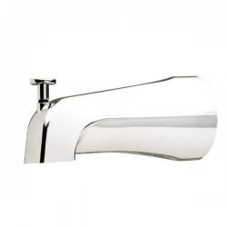 Tub spout with diverter chrome finish.
