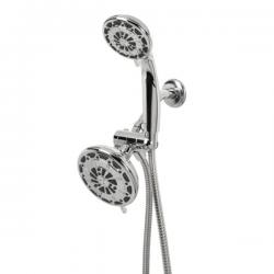 Serene premium dual 3/6 spray fixed and handheld shower Chrome finish.