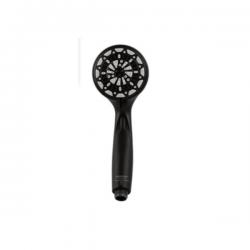 6-spray handheld shower matte black.