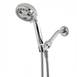 Spa Massage 6-spray handheld shower chrome finish.