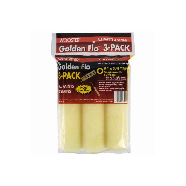 Golden Flo 3pk 3/8 Rollers RR726