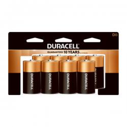 Duracell 8 Pack inD in Alkaline Battery