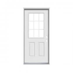 32 in LH 9 Lite Outswing Ext Door