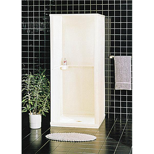 ELM DURASTALL 68 Shower Stall, 32 in L, 32-5/8 in W, 74-3/4 in H,