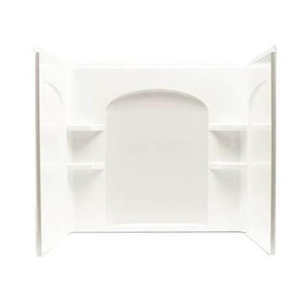 Sterling Ensemble 71224100-0 Bath/Shower Wall Set, 54 in H, 60 in W,