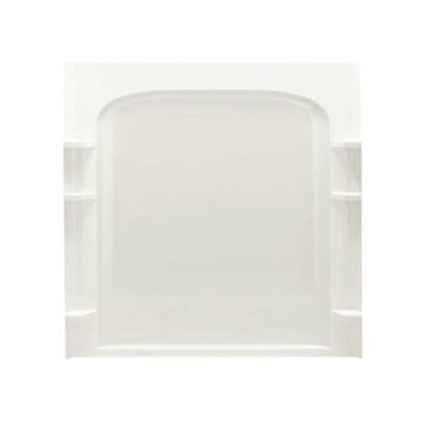 Sterling Ensemble 72232100-0 Shower Back Wall, 60 in W, Vikrell, White,