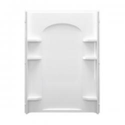 Sterling Ensemble 72222100-0 Shower Back Wall, 48 in W, Vikrell, White,