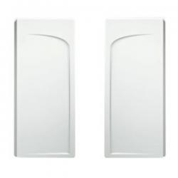 Sterling Ensemble 72175100-0 Shower End Wall Set, 30 in W, Vikrell, White,