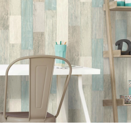 P&S Wallpaper WeatheredWood COST