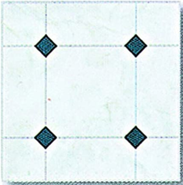 Self Adhesive Vinyl Floor Tile-Diamond Navy