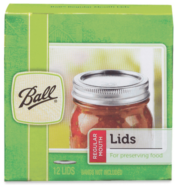 Ball 12 Pack Dome Can Lid