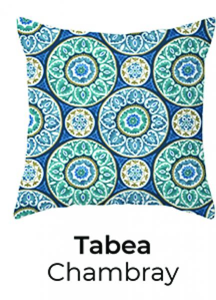 16 in x 16 in Pillow-Tabea Chambray