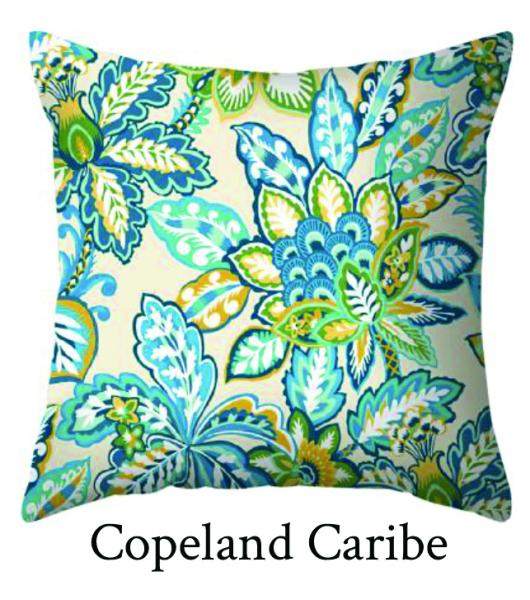 16 in x 16 in Pillow-Copeland Caribe
