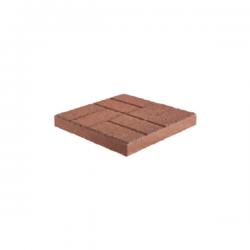 PAVESTONE 72661 Step Stone 16 in L 16 in W Square Concrete River Red