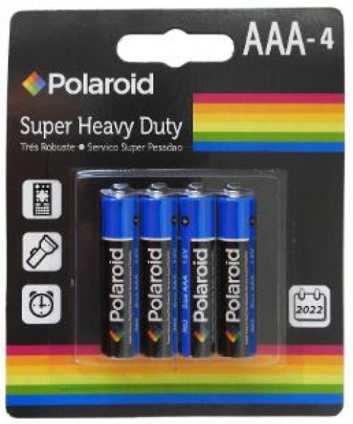 4pk AAA Super Heavy Duty Polaroid Batteries