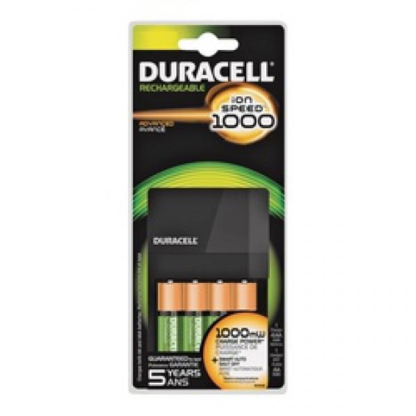 DURACELL 66109 Battery Charger, AA, AAA Battery, Nickel-Metal Hydride
