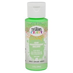 TESTORS 297500 Craft Paint, Alien Green, 2 oz, Bottle