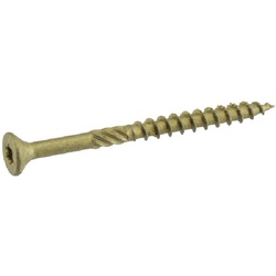 Power Pro 48604 Screw, #10 Thread, 4 in L, Bore-Fast Thread, Star Drive