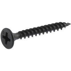 HILLMAN 40900 Drywall Screw, #6 Thread, 1 in L, Fine Thread, Bugle Head,