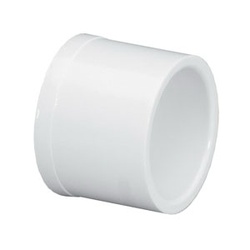 LASCO 449015BC Pipe Plug, 1-1/2 in, Spigot, PVC, White, SCH 40 Schedule