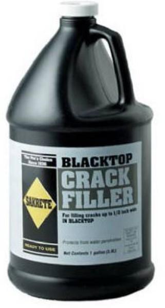 SAKRETE 60450026 Heavy-Duty Trowelable Crack Filler Liquid Black 1 gal