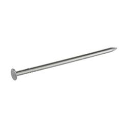 HILLMAN 42023 Common Nail, 10D, 1-1/2 in L, Steel, Bright, Flat Head, Smooth