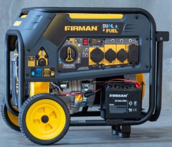 7,500 Watt Dual Fuel Generator - Reconditioned