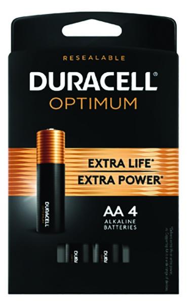 DURACELL 032556 Battery, AA Battery, Alkaline