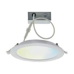 Nuvo Lighting S11262 Downlight, 120 V, LED Lamp, Steel, White
