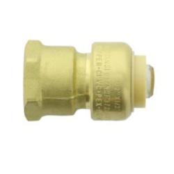 B & K ProLine 630-203HC Push-Fit Adapter, 1/2 in, Push-Fit x FPT, Brass, 200
