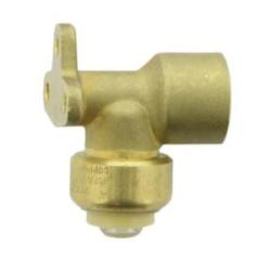 ProBite 631-103HC/LF813DR Tube to Pipe Elbow, 1/2 in, 90 deg Angle, Brass,