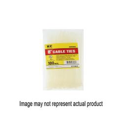 KC PROFESSIONAL 97082 Cable Tie, Nylon, Natural