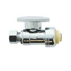 ProBite 191-932HC/LF953SR Ball Valve, 1/2 x 3/8 in Connection, Push-Fit x