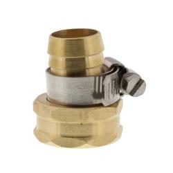 AquaPlumb 3528FM Hose Repair Coupling, 3/4 in, Female, Brass