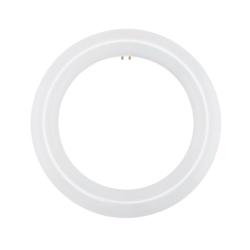 Satco S16500 LED Bulb, Linear, T9 Lamp, G10Q Lamp Base, Frosted, Warm White