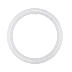 Satco S16504 LED Bulb, Linear, T9 Lamp, G10Q Lamp Base, Frosted, Cool White