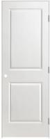 24 in Left Hand Prehung 2 Panel Door