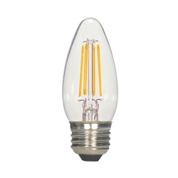 Nuvo Lighting S8609 LED Bulb, Decorative, C11 Lamp, 40 W Equivalent, E26
