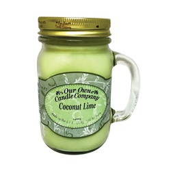 Our Own Candle Company SIC1-CL Scented Candle, Coconut Lime Fragrance, 100