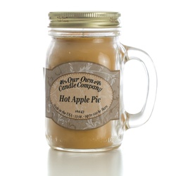 Our Own Candle Company SIC1-AP Scented Candle, Hot Apple Pie Fragrance, 100