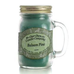 Our Own Candle Company SIC1-BA Scented Candle, Balsam Pine Fragrance, 100 hr